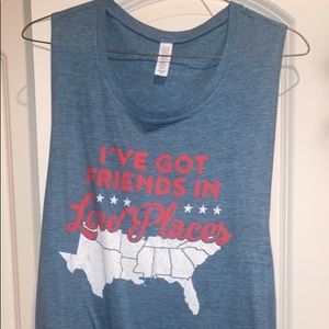 Garth Brooks Themed Tank M